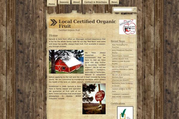sproulesredbarn.com site used Papyrus-10