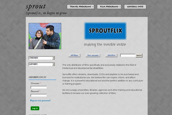 sproutflix.org site used Aztec-progression