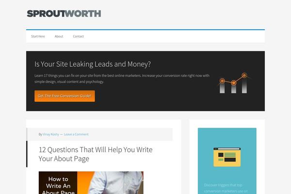 sproutworth.com site used Mai-prosper