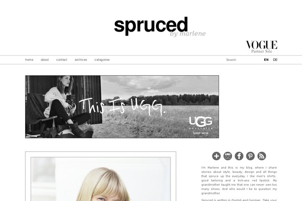 spruced.us site used Sprucedjs