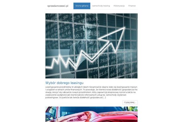 sprzedamczesci.pl site used Wp-less-is-more