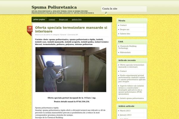 spuma-poliuretanica.ro site used Springloaded