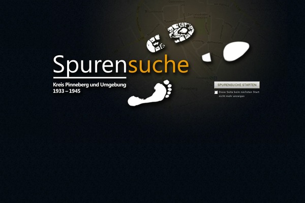 spurensuche theme websites examples