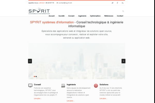 spyrit.net site used Spyrit_refonte