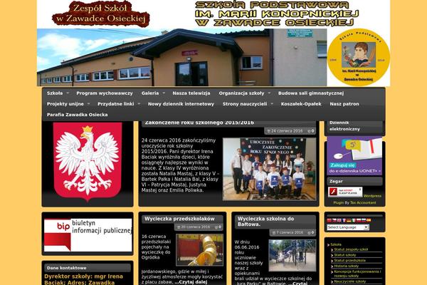 spzawadkaosiecka.pl site used Softme