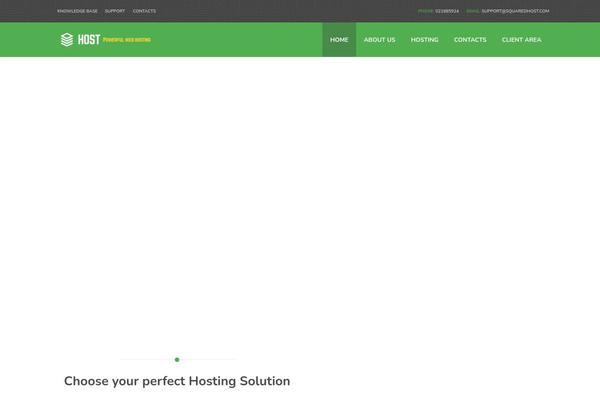 squaredhost.com site used Hosted