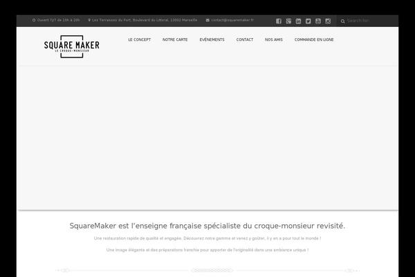squaremaker.fr site used Saltkitchen-theme