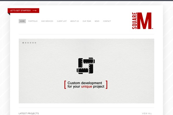 squaremdesign.com site used Neresa-wp