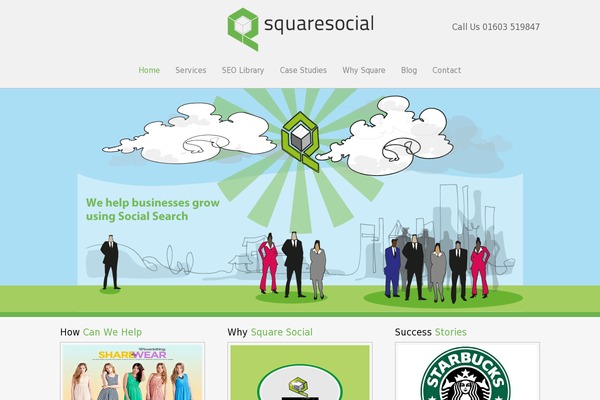 squaresocial.co site used Square-social