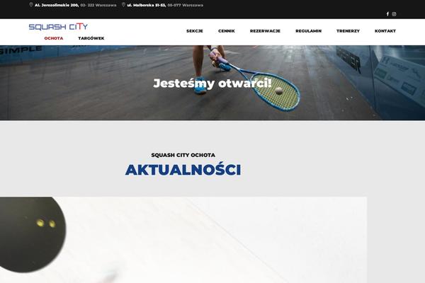 squashcity.pl site used Oxigeno