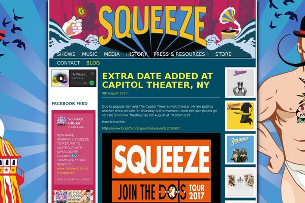 squeezeofficial.com site used Squeeze
