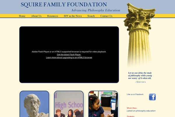 squirefoundation.org site used Foundationcenter