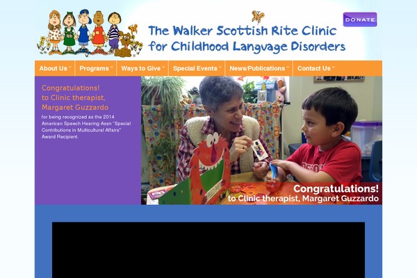 srclinic.org site used Walker-scottish-rite-clinic