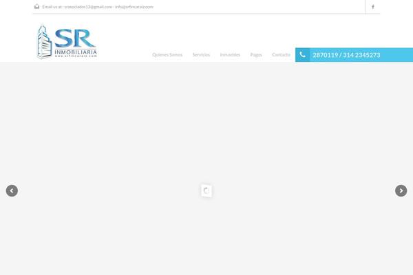 Realhomes Theme theme site design template sample