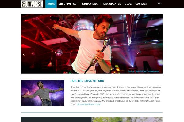 SRK WordPress theme, websites list used SRK theme SRK theme websites examples