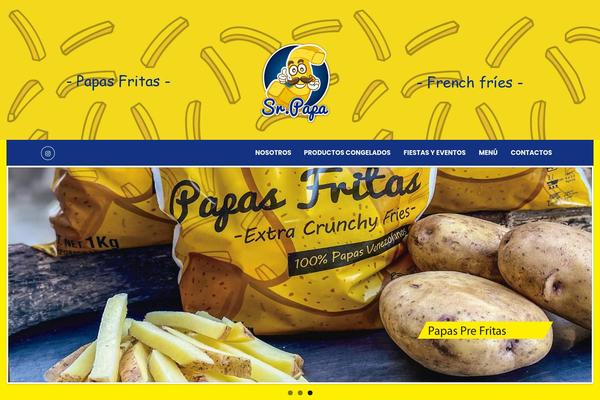 Fruitshop theme site design template sample