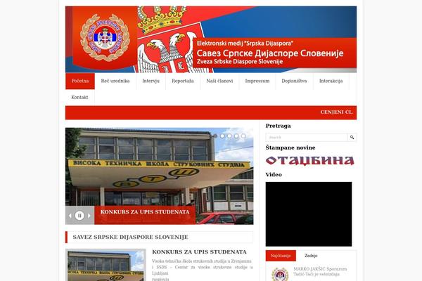 srpska-dijaspora.org site used 100vjet
