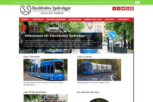 ss.se site used Stockholm-sparvagnar