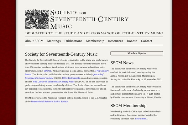 sscm-sscm.org site used Sscm2020