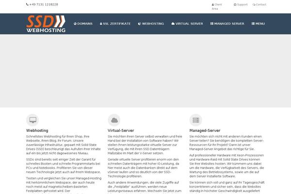 ssd-webhosting.de site used Ecohost-child-01