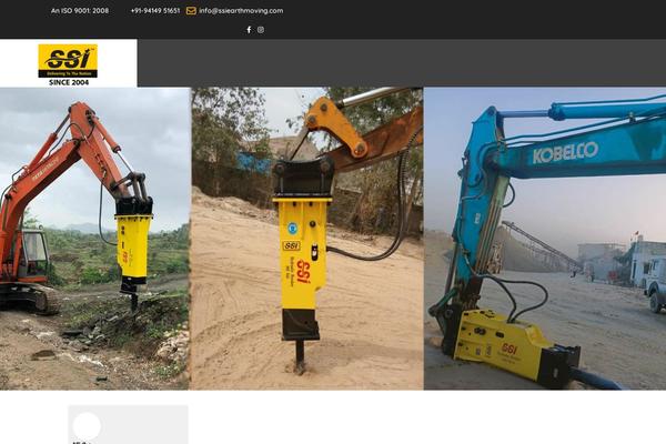 ssiearthmoving.com site used Ssiearthmoving