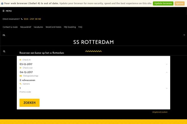 ssrotterdam.nl site used Ssrotterdam