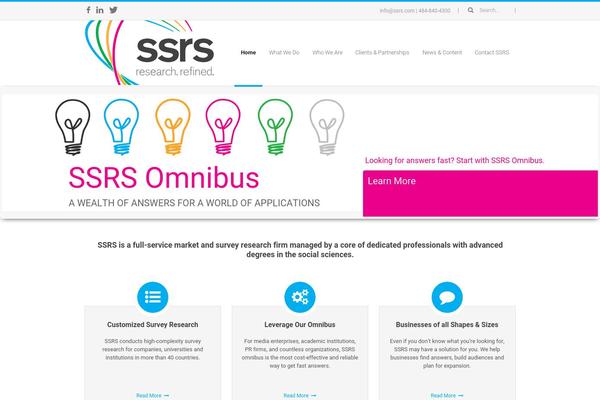ssrs.com site used Ssrs