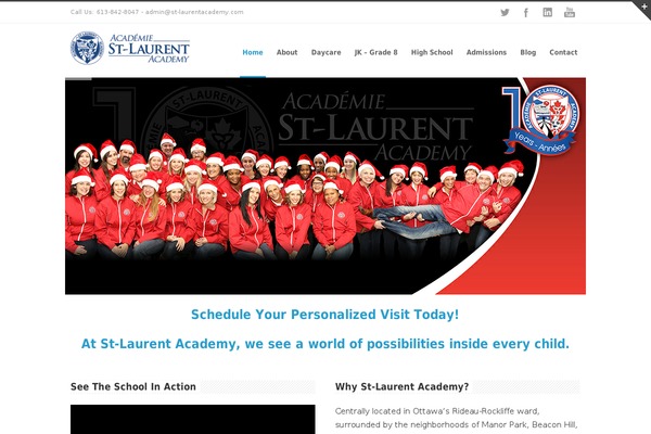 st-laurentacademy.com site used St-laurent-academy