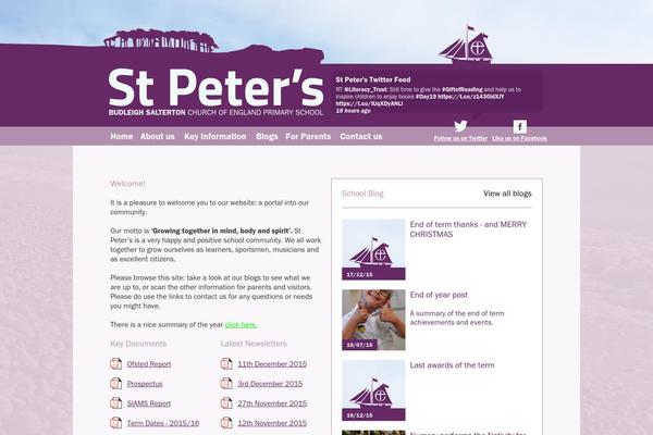 stpeters WordPress theme, websites list used stpeters theme stpeters theme websites examples