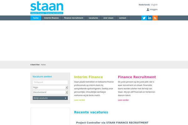 staan.nl site used Staan