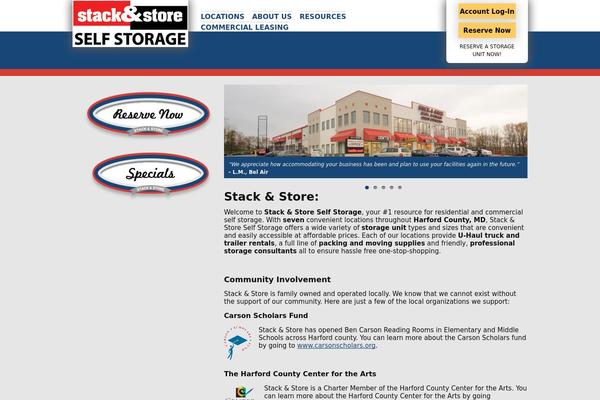 stackandstore.com site used Stacknstoreselfstorage