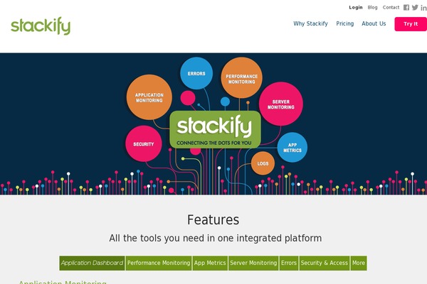 stackify.com site used Stackify