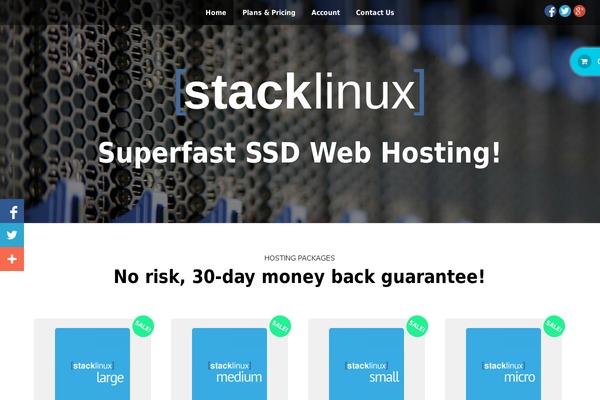 stacklinux.com site used Stacklinux