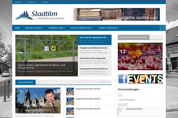 stadtilm.com site used Novomag-theme-new