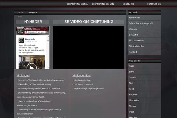 stage3.dk site used Stage3theme2.0