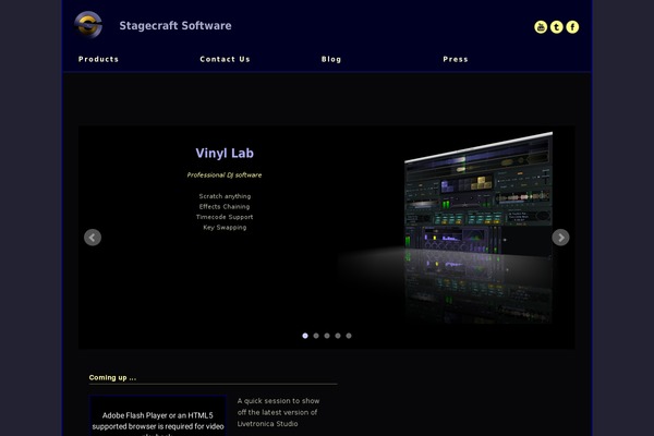 Site using Stagecraft-plugin plugin