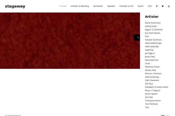 stageway theme websites examples