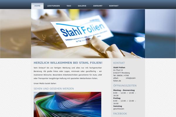 stahl-folien.de site used Stahlfolien12