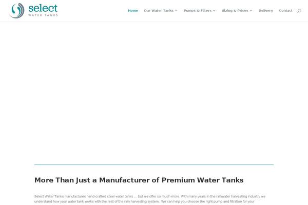 selectwatertanks theme websites examples