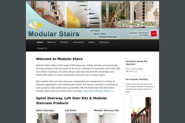 stairkit.com site used Spiral-stairkits
