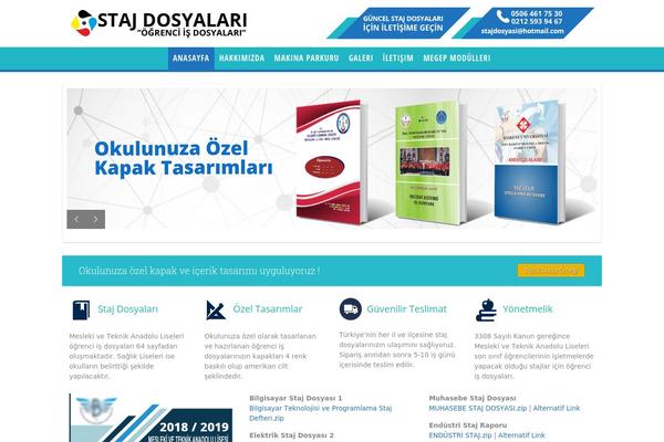 stajdosyalari.com site used Staj