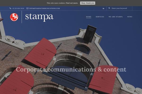 stampacommunications.com site used Stampa