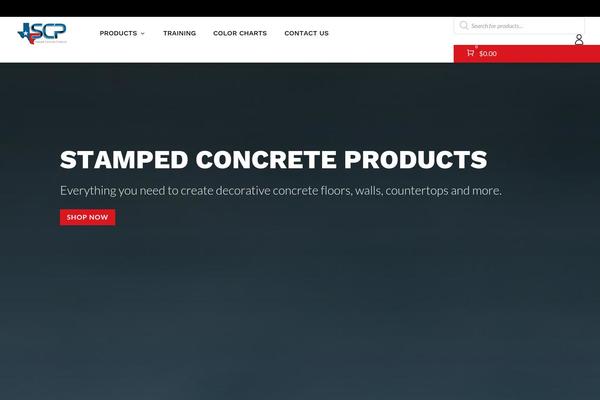 stampedconcreteproducts.com site used Divicommerce
