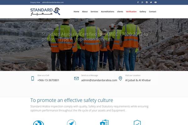 standardarabia.com site used Theme-vars