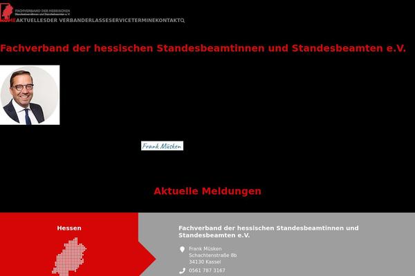 standesbeamte-hessen.de site used Total Child