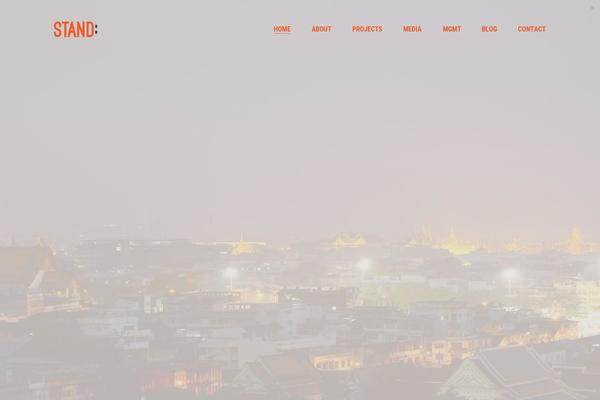 Kalium theme site design template sample