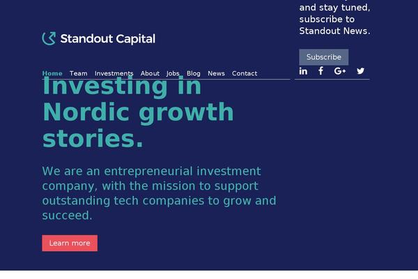 standoutcapital.com site used Standout-capital-2017