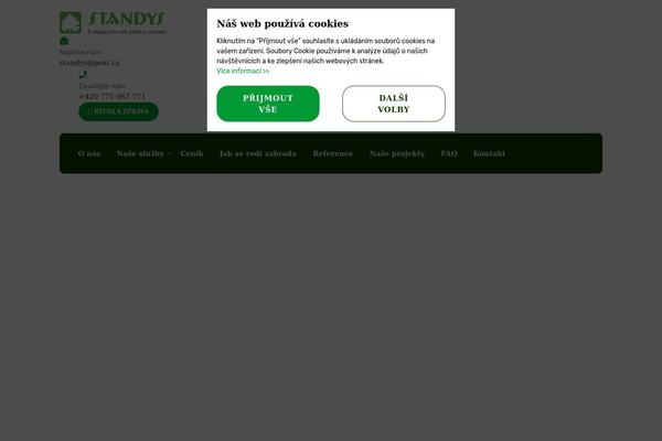 Landmaster theme site design template sample