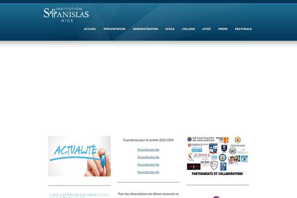 stanislas-nice.com site used Institution