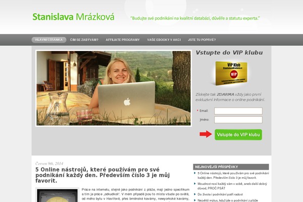 MioWeb theme site design template sample